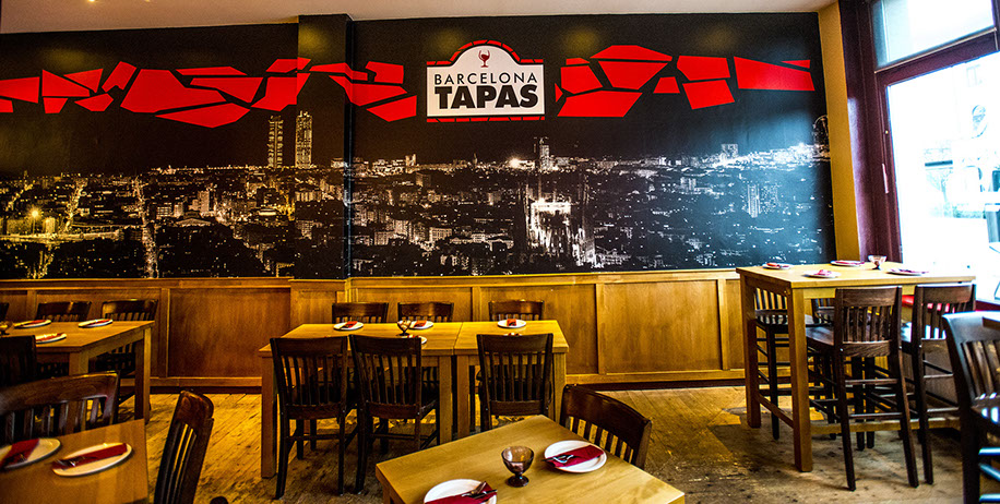 Das Barcelona Tapas in HAmburg - Altona - Innenansicht